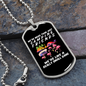 Camper Necklace Camping Friends Tents Necklace Stainless Steel or 18k Gold Dog Tag 24" Chain-Express Your Love Gifts