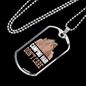 Camper Necklace Camping Hair Don't CAre Necklace Stainless Steel or 18k Gold Dog Tag 24" Chain-Express Your Love Gifts