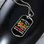 Camper Necklace Camping I Call It Necklace Stainless Steel or 18k Gold Dog Tag 24" Chain-Express Your Love Gifts