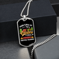 Camper Necklace Camping I Call It Necklace Stainless Steel or 18k Gold Dog Tag 24" Chain-Express Your Love Gifts