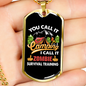 Camper Necklace Camping I Call It Necklace Stainless Steel or 18k Gold Dog Tag 24" Chain-Express Your Love Gifts