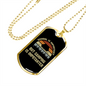 Camper Necklace Camping Is Importanter Necklace Stainless Steel or 18k Gold Dog Tag 24" Chain-Express Your Love Gifts