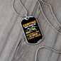 Camper Necklace Camping Marshmallow Together Necklace Stainless Steel or 18k Gold Dog Tag 24" Chain-Express Your Love Gifts
