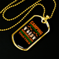 Camper Necklace Camping Marshmallows Toasted Necklace Stainless Steel or 18k Gold Dog Tag 24" Chain-Express Your Love Gifts