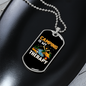 Camper Necklace Camping My Therapy Necklace Stainless Steel or 18k Gold Dog Tag 24" Chain-Express Your Love Gifts