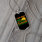 Camper Necklace Camping Naps Necklace Stainless Steel or 18k Gold Dog Tag 24" Chain-Express Your Love Gifts