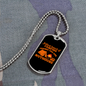 Camper Necklace Camping Nuthouse Necklace Stainless Steel or 18k Gold Dog Tag 24" Chain-Express Your Love Gifts