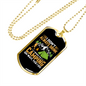 Camper Necklace Camping Oh Wait Necklace Stainless Steel or 18k Gold Dog Tag 24" Chain-Express Your Love Gifts