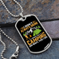 Camper Necklace Camping Oh Wait Necklace Stainless Steel or 18k Gold Dog Tag 24" Chain-Express Your Love Gifts