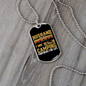 Camper Necklace Camping Partners For Life Necklace Stainless Steel or 18k Gold Dog Tag 24" Chain-Express Your Love Gifts