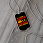 Camper Necklace Camping People Necklace Stainless Steel or 18k Gold Dog Tag 24" Chain-Express Your Love Gifts