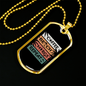 Camper Necklace Coffee Beach Repeat Necklace Stainless Steel or 18k Gold Dog Tag 24" Chain-Express Your Love Gifts