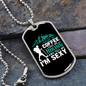 Camper Necklace Coffee Take Me Necklace Stainless Steel or 18k Gold Dog Tag 24" Chain-Express Your Love Gifts