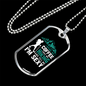 Camper Necklace Coffee Take Me Necklace Stainless Steel or 18k Gold Dog Tag 24" Chain-Express Your Love Gifts