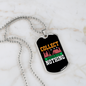 Camper Necklace Collect Moments Nothing Necklace Stainless Steel or 18k Gold Dog Tag 24" Chain-Express Your Love Gifts