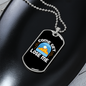 Camper Necklace Come Get Lose Me Necklace Stainless Steel or 18k Gold Dog Tag 24" Chain-Express Your Love Gifts