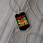 Camper Necklace Come Get Lose Me Red Yellow Necklace Stainless Steel or 18k Gold Dog Tag 24" Chain-Express Your Love Gifts