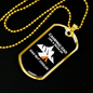 Camper Necklace Dad But Cooler White Necklace Stainless Steel or 18k Gold Dog Tag 24" Chain-Express Your Love Gifts
