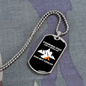 Camper Necklace Dad But Cooler White Necklace Stainless Steel or 18k Gold Dog Tag 24" Chain-Express Your Love Gifts
