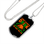 Camper Necklace Don't Always Drink Necklace Stainless Steel or 18k Gold Dog Tag 24" Chain-Express Your Love Gifts