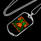 Camper Necklace Don't Always Drink Necklace Stainless Steel or 18k Gold Dog Tag 24" Chain-Express Your Love Gifts