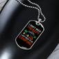 Camper Necklace Don't Need Theraphy Just Camping Necklace Stainless Steel or 18k Gold Dog Tag 24" Chain-Express Your Love Gifts