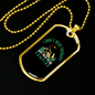 Camper Necklace Don't Need Therapy Necklace Stainless Steel or 18k Gold Dog Tag 24" Chain-Express Your Love Gifts