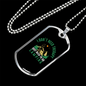 Camper Necklace Don't Need Therapy Necklace Stainless Steel or 18k Gold Dog Tag 24" Chain-Express Your Love Gifts