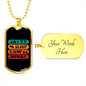 Camper Necklace Eat Sleep Camp Repeat-01 Necklace Stainless Steel or 18k Gold Dog Tag 24" Chain-Express Your Love Gifts