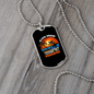 Camper Necklace Escape To Paradise Beach Necklace Stainless Steel or 18k Gold Dog Tag 24" Chain-Express Your Love Gifts