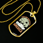 Camper Necklace Explore Beautiful America Necklace Stainless Steel or 18k Gold Dog Tag 24" Chain-Express Your Love Gifts