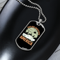 Camper Necklace Explore Beautiful America Necklace Stainless Steel or 18k Gold Dog Tag 24" Chain-Express Your Love Gifts