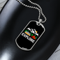 Camper Necklace Explore White Mountain Necklace Stainless Steel or 18k Gold Dog Tag 24" Chain-Express Your Love Gifts