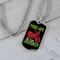 Camper Necklace Find Joy in The Journey Necklace Stainless Steel or 18k Gold Dog Tag 24" Chain-Express Your Love Gifts