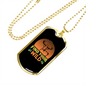 Camper Necklace Find Your Wild Necklace Stainless Steel or 18k Gold Dog Tag 24" Chain-Express Your Love Gifts