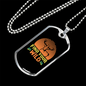 Camper Necklace Find Your Wild Necklace Stainless Steel or 18k Gold Dog Tag 24" Chain-Express Your Love Gifts