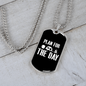 Camper Necklace For The Day Necklace Stainless Steel or 18k Gold Dog Tag 24" Chain-Express Your Love Gifts