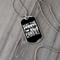 Camper Necklace Forest Be With You Necklace Stainless Steel or 18k Gold Dog Tag 24" Chain-Express Your Love Gifts