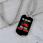 Camper Necklace Free Stay Wild Necklace Stainless Steel or 18k Gold Dog Tag 24" Chain-Express Your Love Gifts