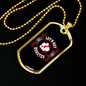 Camper Necklace Get Roasted Necklace Stainless Steel or 18k Gold Dog Tag 24" Chain-Express Your Love Gifts