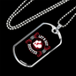 Camper Necklace Get Roasted Necklace Stainless Steel or 18k Gold Dog Tag 24" Chain-Express Your Love Gifts