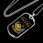 Camper Necklace Good Things Come Necklace Stainless Steel or 18k Gold Dog Tag 24" Chain-Express Your Love Gifts