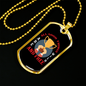 Camper Necklace Good Things Wild and Free Necklace Stainless Steel or 18k Gold Dog Tag 24" Chain-Express Your Love Gifts