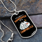Camper Necklace Hangover It Is Necklace Stainless Steel or 18k Gold Dog Tag 24" Chain-Express Your Love Gifts