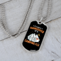 Camper Necklace Hangover It Is Necklace Stainless Steel or 18k Gold Dog Tag 24" Chain-Express Your Love Gifts