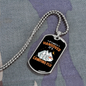 Camper Necklace Hangover It Is Necklace Stainless Steel or 18k Gold Dog Tag 24" Chain-Express Your Love Gifts
