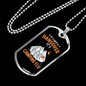 Camper Necklace Hangover It Is Necklace Stainless Steel or 18k Gold Dog Tag 24" Chain-Express Your Love Gifts