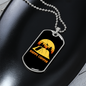 Camper Necklace Happy Campers Necklace Stainless Steel or 18k Gold Dog Tag 24" Chain-Express Your Love Gifts