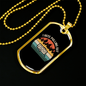 Camper Necklace Hate Pulling Out Camper Necklace Stainless Steel or 18k Gold Dog Tag 24" Chain-Express Your Love Gifts