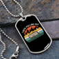 Camper Necklace Hate Pulling Out Camper Necklace Stainless Steel or 18k Gold Dog Tag 24" Chain-Express Your Love Gifts